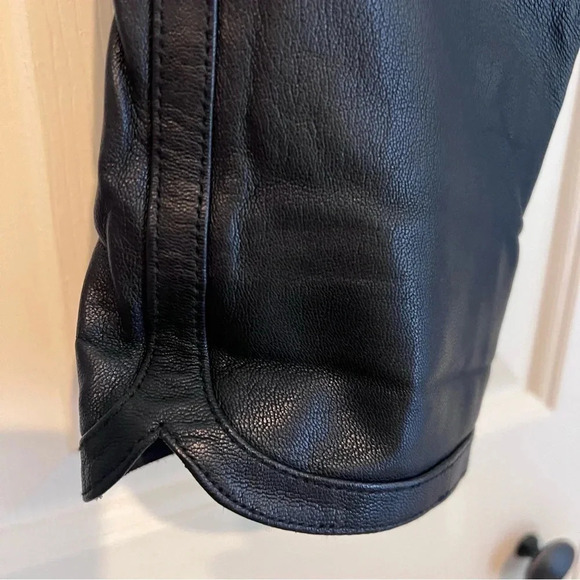 Bec & Bridge Slim Leather Jogger Pants Women’s size 6 - Picture 9 of 16